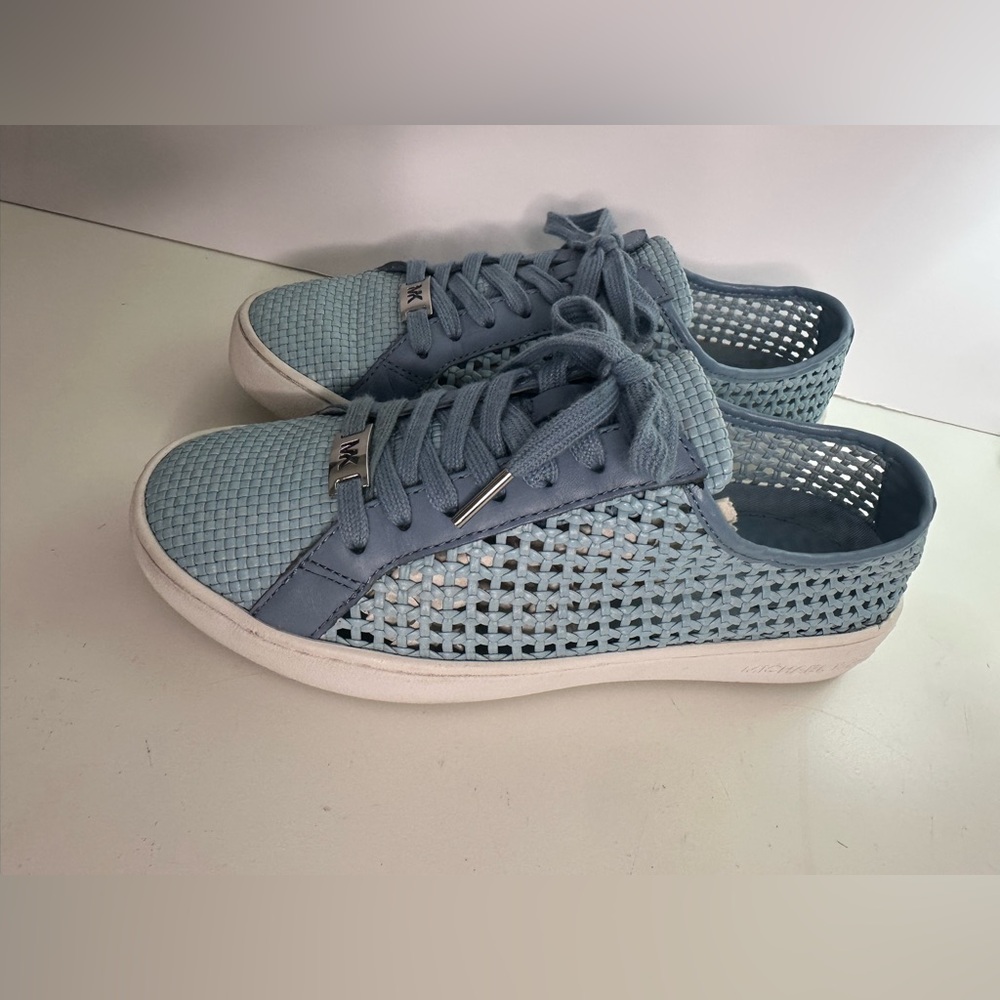 MICHAEL Michael Kors Olivia Raffia Sneakers - Picture 4 of 12